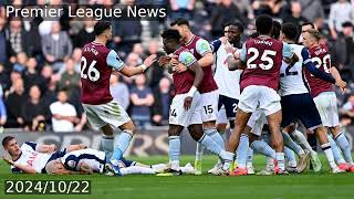 Tottenham and West Ham charged by the FA after Kudus commotion [upl. by Aidnyl916]