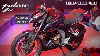 Bajaj Pulsar N 250 Full Detailed Review  Exhaust Sound  On Road Price  Features  Pulsar 250N [upl. by Anatnas]