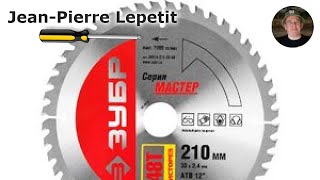 Guide Complet des Lames de Scies à Bois pour Scies Circulaires  Choisissez la Meilleure [upl. by Wakeen]