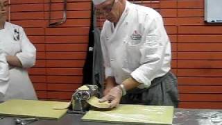 Center for Kosher Culinary Arts How to Roll Out Pasta Dough [upl. by Eirrem826]