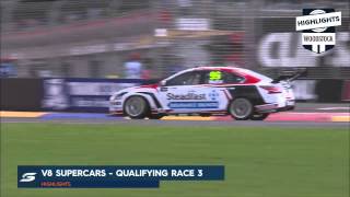 Clipsal 500  Race 3 Qualifying Highlights [upl. by Yelich]