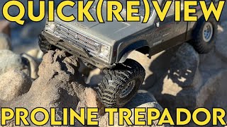 Crawler Canyon Quickreview 19quot ProLine Maxxis Trepador G8 [upl. by Earehs278]