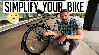 All of the gear you dont need on your urban commuter bike and a few things you do [upl. by Nwahsear]