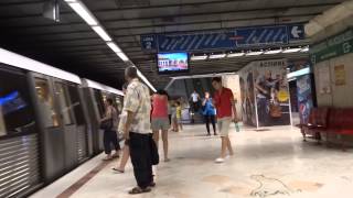 Another ride on the subway  Bucharest Romania part 1 of 2 [upl. by Korwun825]