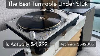 The Amazing Technics SL1200G  Best Turntable Under 10K [upl. by Clymer]