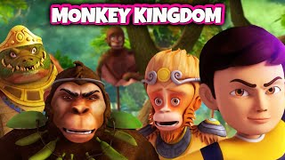 Rudra Cartoon  Monkey Kingdom  Kids Only [upl. by Elegna]