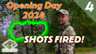 Wisconsin Bow Season Opener 2024  SHOTS FIRED [upl. by Retsam956]