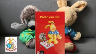 Prata om det  Tio små kompisböcker  Kanin Igelkott  Barnkonventionen Förskola  Svenska Barnbok [upl. by Nrojb855]