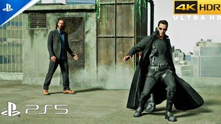 The Matrix Awakens PS5 4K HDR Gameplay [upl. by Ilagam]