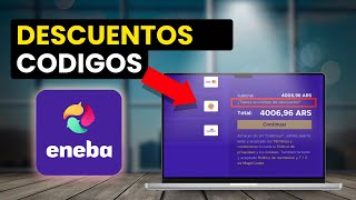 Cómo CONSEGUIR Códigos De Descuento En ENEBA ✅ EN 2 MIN [upl. by Noel]