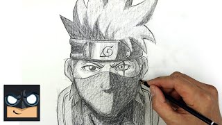 How To Draw Kakashi  Sketch Saturday [upl. by Egap]