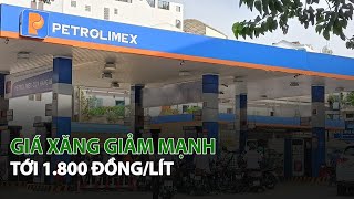 Giá Xăng giảm mạnh tới 1800 đồnglít VTC14 [upl. by Ditmore937]