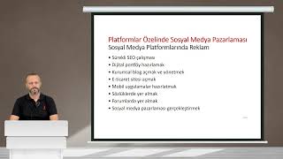 Medya Okuryazarlığı ve Sosyal Medya Eğitimi Sertifika Programı [upl. by Dilly]