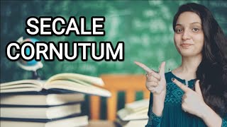 SECALE CORNUTUM HOMOEOPATHIC MEDICINEEXPLAINED WITH ALLEN KEYNOTES DRDEEKSHA [upl. by Nedlog647]