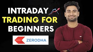 Intraday Trading tutorial in Zerodha Kite app  Intraday Trading for beginners  Vishal Techzone [upl. by Aramahs]