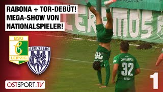 RABONA  Tor MegaShow von Nationalspieler Chemie Leipzig  Babelsberg 03  Regionalliga Nordost [upl. by Annaear]