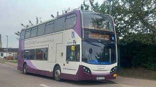 Stagecoach Skegness 19196 on board on a 59 to Mablethorpe 21102024 [upl. by Aidnama]