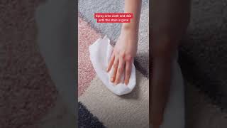 CLEAN Stressful Carpet Stains With Easy Homemade Cleaner  Good Housekeeping [upl. by Aicirtan]