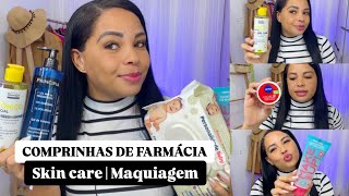 COMPRINHAS de FARMACIA  Skin care  Maquiagem  Unhas  💰💸🤑 [upl. by Verity]