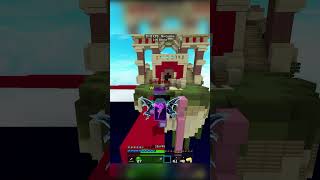 Der typ war orginal blind xD minecraft fy minecrafthypixelbedwarsclip pvpgaming shorts [upl. by Ayikaz]