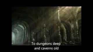 The Hobbit  Dwarf Song  lyrics  HD [upl. by Helena73]