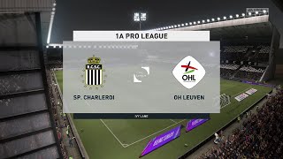 ⚽ Charleroi vs Leuven ⚽  Belgian Pro League 27122021  Fifa 21 [upl. by Nimaynib]