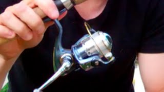 Quick Tip  Spool a Spinning Reel [upl. by Lledner]