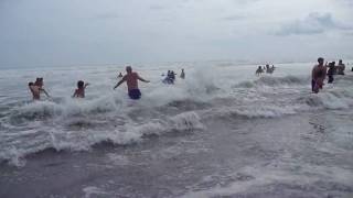 Higgins Beach Storm Surge Hurricane Bill [upl. by Cirilo294]