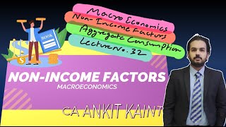 non income factors affecting consumption  interest rate 32 macroeconomics classical interestrate [upl. by Ococ363]