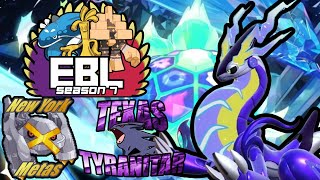 FOSSIL FIGHTERS Showdown EBL Season 7 Quarter Finals Pokémon Scarlet Violet Battle League [upl. by Valdis]