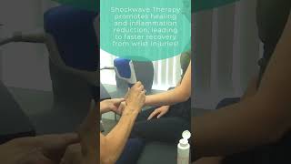 Shockwave Therapy for Wrist Pain [upl. by Leiva]