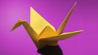 Kuğu Nasıl Yapılır   Kağıttan  Origami [upl. by Olenka]