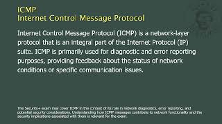 ICMP  Internet Control Message Protocol [upl. by Akirdnas]