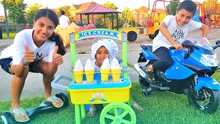 Heidi selling Ice Cream to kids at the playground [upl. by Canada]