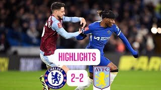 Chelsea 22 Aston Villa  All Goals amp Extended Highlights  Premier League 202324 [upl. by Anilys]