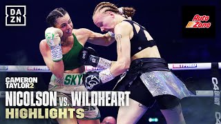 Fight Highlights  Skye Nicolson vs Lucy Wildheart [upl. by Gnoz]