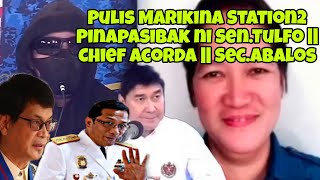 Pulis Marikina binastos ang humingi ng Tulong  Pinapasibak ni SenTulfo  PNP Chief Acorda Jr [upl. by Cecily]