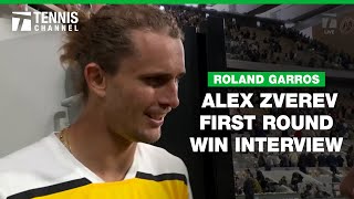 Alexander Zverev Talks About Emotional Win Over Rafael Nadal  2024 Roland Garros First Round [upl. by Adaline]