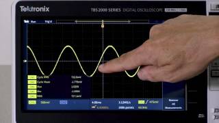 How to Use Oscilloscope Mean RMS and Area Measurements Part 6 [upl. by Dworman]