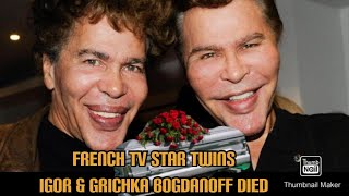 The Bogdanoff twins Igor and grichka Bogdanoff died at 72 years Bogdanoff cause of death [upl. by Salomie]