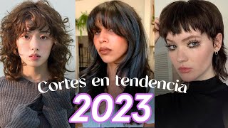 TENDENCIAS EN CORTES Y ESTILOS 2023 🔥🔝CABELLO [upl. by Auqinu]