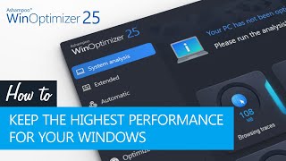 Ashampoo WinOptimizer 25  How to keep the maximum performance for your Windows [upl. by Taggart875]