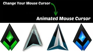 How To Change Your Mouse Cursor on Windows  Animated Pointer [upl. by Honeyman]