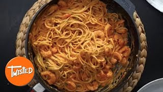 Bang Bang Prawn Pasta Recipe  Twisted [upl. by Kristopher]