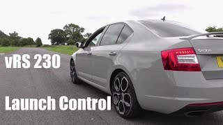 2016 Skoda Octavia vRS 230 DSG Launch Control [upl. by Alegnaoj]