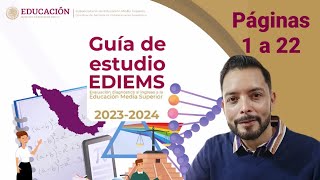 Guia Ediems 2023 Español paginas 1 a 22 contestada [upl. by Kent]