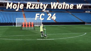 Moje Rzuty Wolne w FC 24 [upl. by Ihcur]