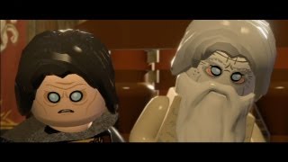 LEGO Lord of the Rings Walkthrough Part 10  The Two Towers  Warg Attack [upl. by Anaujnas]