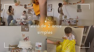 VLOG ANIVERSÁRIO DE 2 ANOS DO VINI EM CASA  ABRINDO OS PRESENTES 🎁 🥳 Ana Paula de Costa [upl. by Jabez]