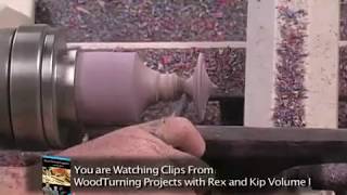 Woodturning Projects vol 1 with Rex and Kip woodturning DVD preview [upl. by Richel380]